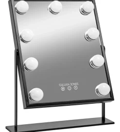 Gillian Jones Spejle>Makeupspejl - 9 LED/Touch - Sort