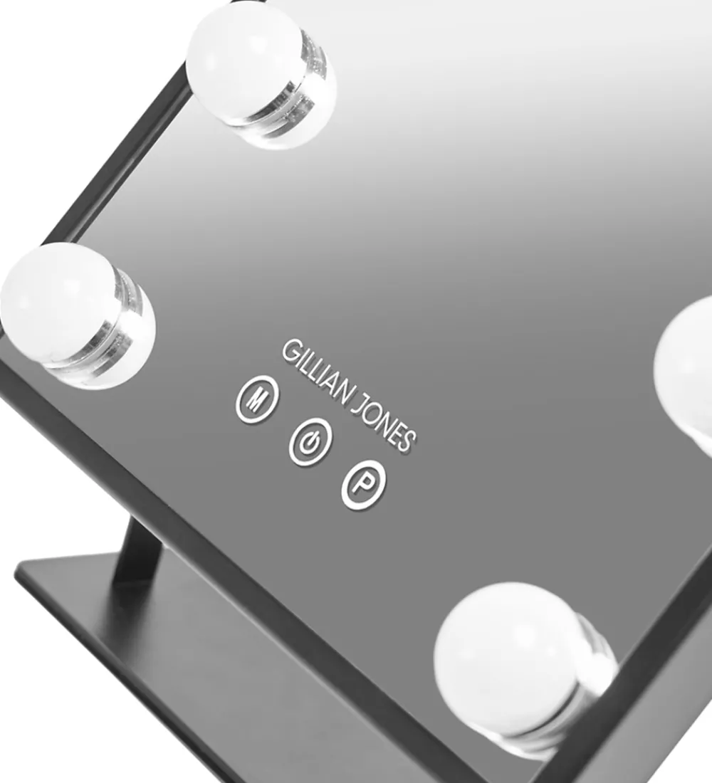 Gillian Jones Spejle>Makeupspejl - 9 LED/Touch - Sort
