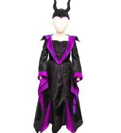 Great Pretenders Halloween>Udklædning - Skurk Prinsessekjole m. Hat - Sort