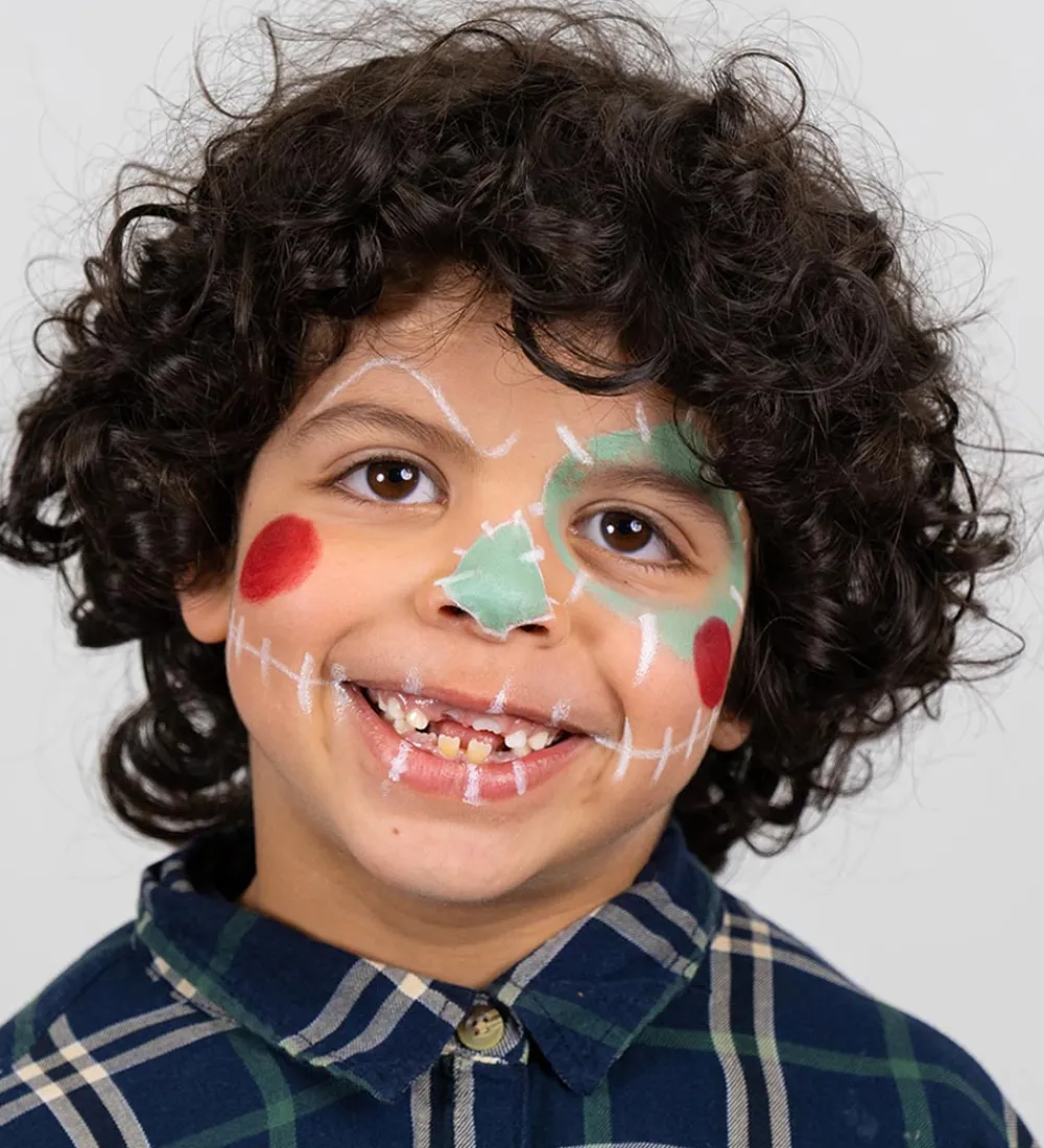 Grim Tout Sminke|Teatersminke - 4 Farveblyanter - Booh