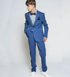 Børn Grunt Jakkesæt Og Blazers|Blazer - Kalle - Blue