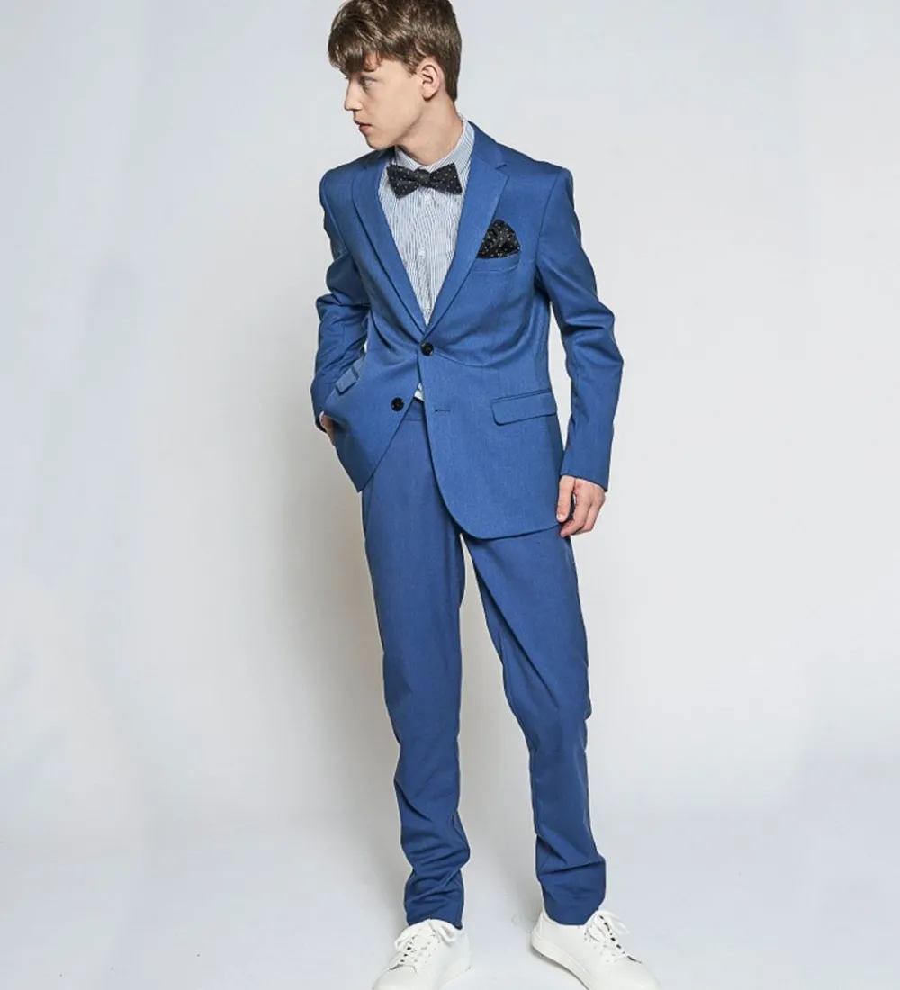 Børn Grunt Jakkesæt Og Blazers|Blazer - Kalle - Blue