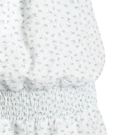 Børn Grunt Buksedragter>Buksedragt - Zennia - Hvid m. Lyseblå