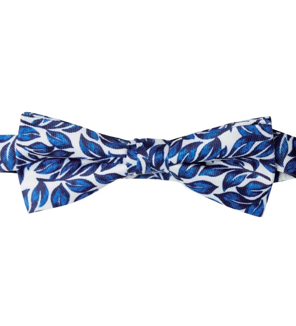 Børn Grunt Slips Og Butterfly|Jakkesæt Og Blazers>Butterfly m. Lommetrøklæde - Our Leaf - Blue Flower