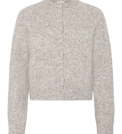 Børn Grunt Striktrøjer|Cardigan - Strik - GrIben - Nature