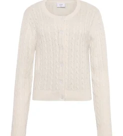 Børn Grunt Striktrøjer|Cardigan - Strik - GrLine - Off White