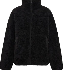 Børn Grunt Fleece>Fleecejakke - Teddy - GRLaus - Sort
