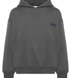 Børn Grunt Hættetrøjer>Hættetrøje - GrBama - Dark Grey