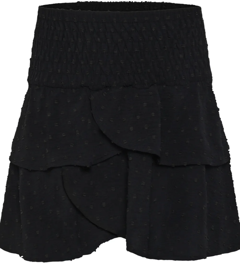 Børn Grunt Nederdele>Nederdel - GrAnti - Dot - Black