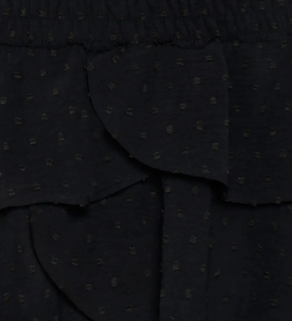 Børn Grunt Nederdele>Nederdel - GrAnti - Dot - Black