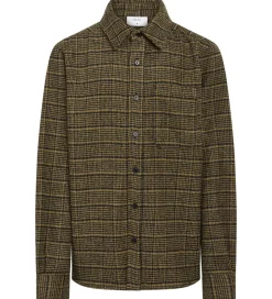 Børn Grunt Konfirmationstøj>Skjorte - GrRene - Green