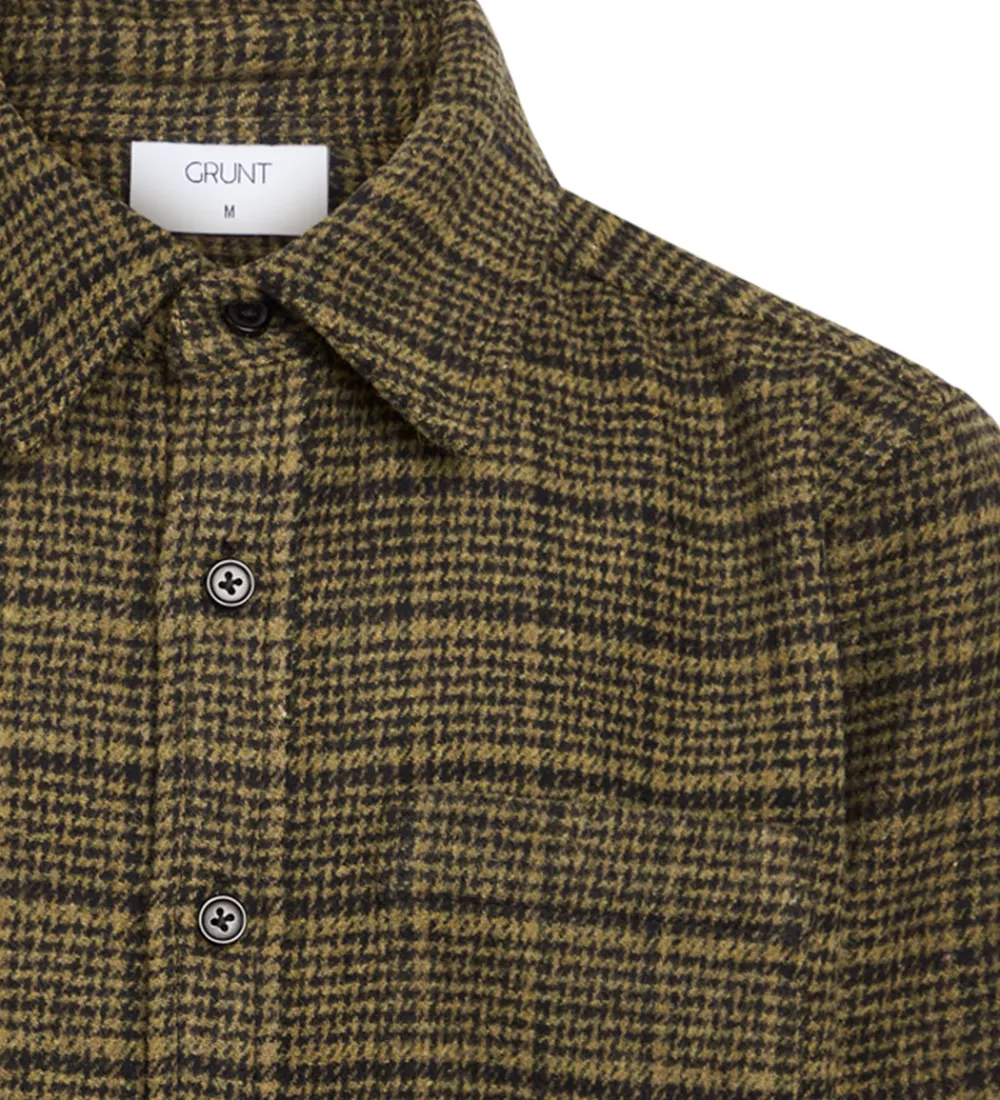 Børn Grunt Konfirmationstøj>Skjorte - GrRene - Green