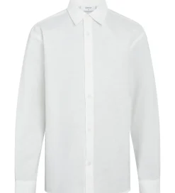 Børn Grunt Konfirmationstøj>Skjorte - Herstal - Hør - Hvid