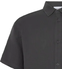 Børn Grunt Konfirmationstøj>Skjorte - Musselin - GrOla - Grå