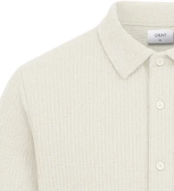 Børn Grunt Konfirmationstøj|Skjorte - Vaflet - GRAlfred - Off White