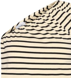 Børn Grunt Toppe|Top - GrLou - Off White/Sort