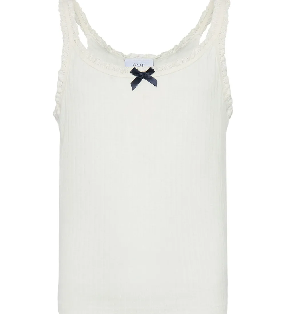 Børn Grunt Toppe|Top - GRTia - White