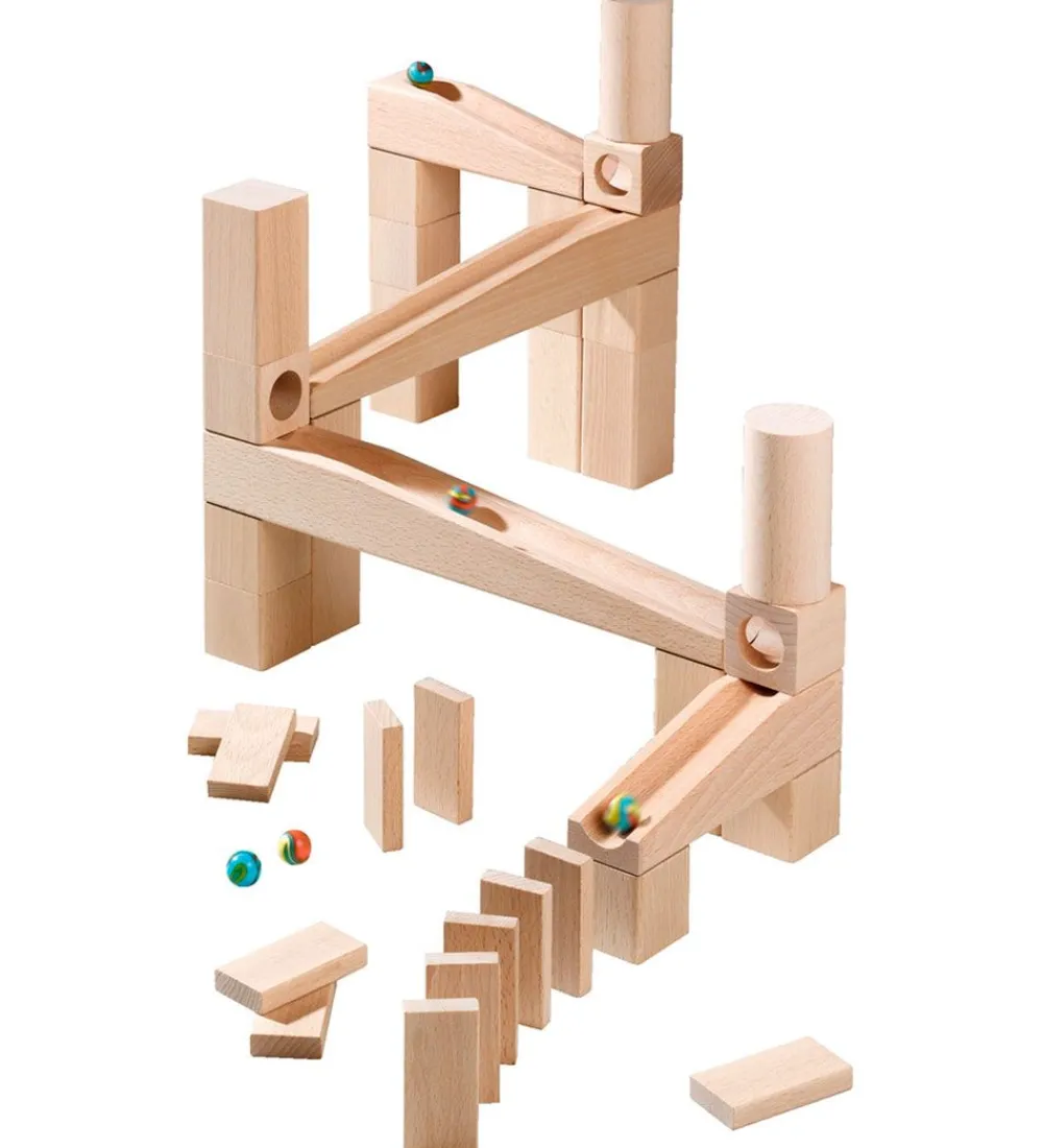 HABA Kuglebaner|kuglebane - First Playing