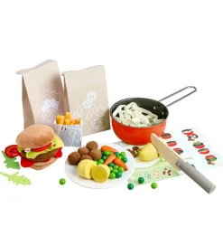 HABA Rolleleg|Legemad>Legemad - Madlavningssæt - 19 Opskrifter - 92 Dele