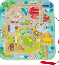 HABA Spil|Magnetlegetøj>Magnetiskspil - Byens Labyrint