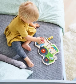 HABA Puslespil|Puslespil - 6 Brikker - Træ - Traktor