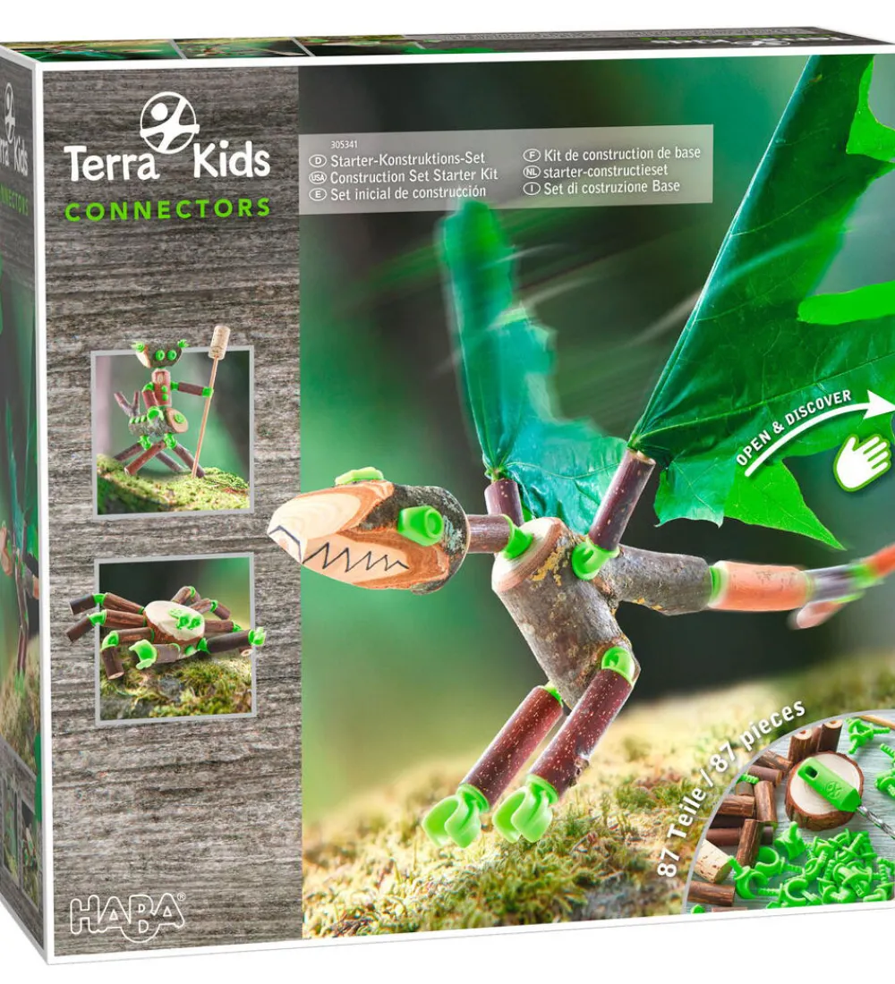 HABA Kreasæt>Terra Kids Konstruktionssæt - Starter Kit