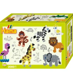 Hama Perler|Midi Gaveæske - 2000 stk - Small World Zoo