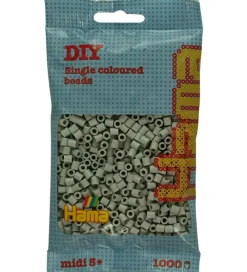 Hama Perler|Midi Perler - 1000 stk. - 109 Skyet Grå