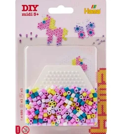 Hama Perler|Midi Perler - 450 stk. - Enhjørning