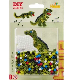 Hama Perler>Midi Perlesæt - 450 stk. - Dino
