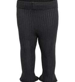 Børn Hanevild Leggings>Leggings - Strik - Tilde - Caviar