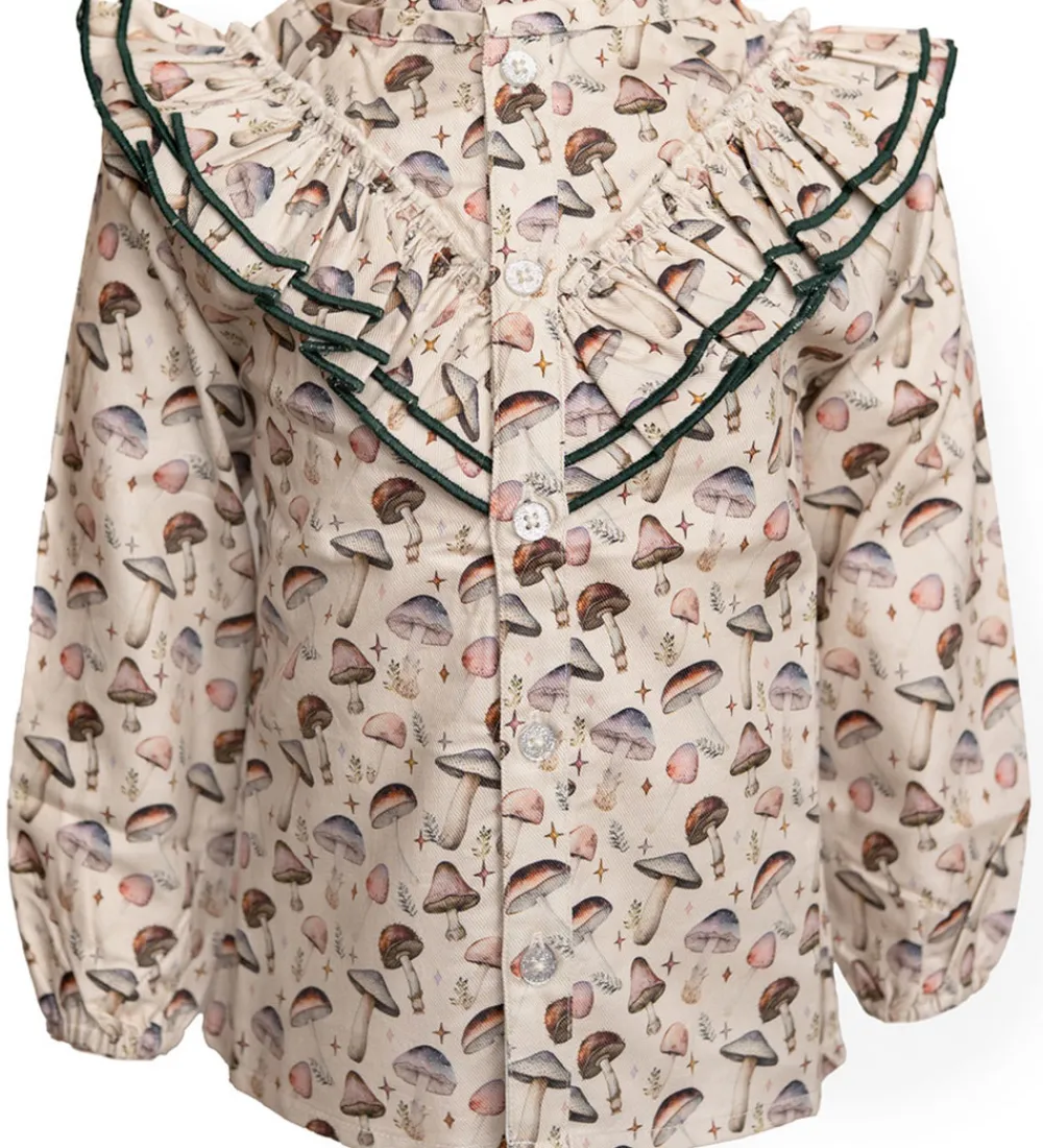 Børn Hanevild Skjorter>Skjorte - Mushroom - Rainy