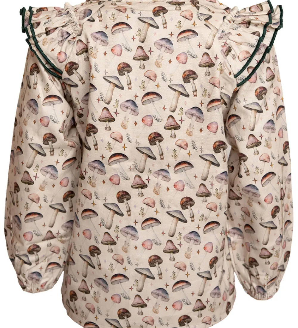 Børn Hanevild Skjorter>Skjorte - Mushroom - Rainy