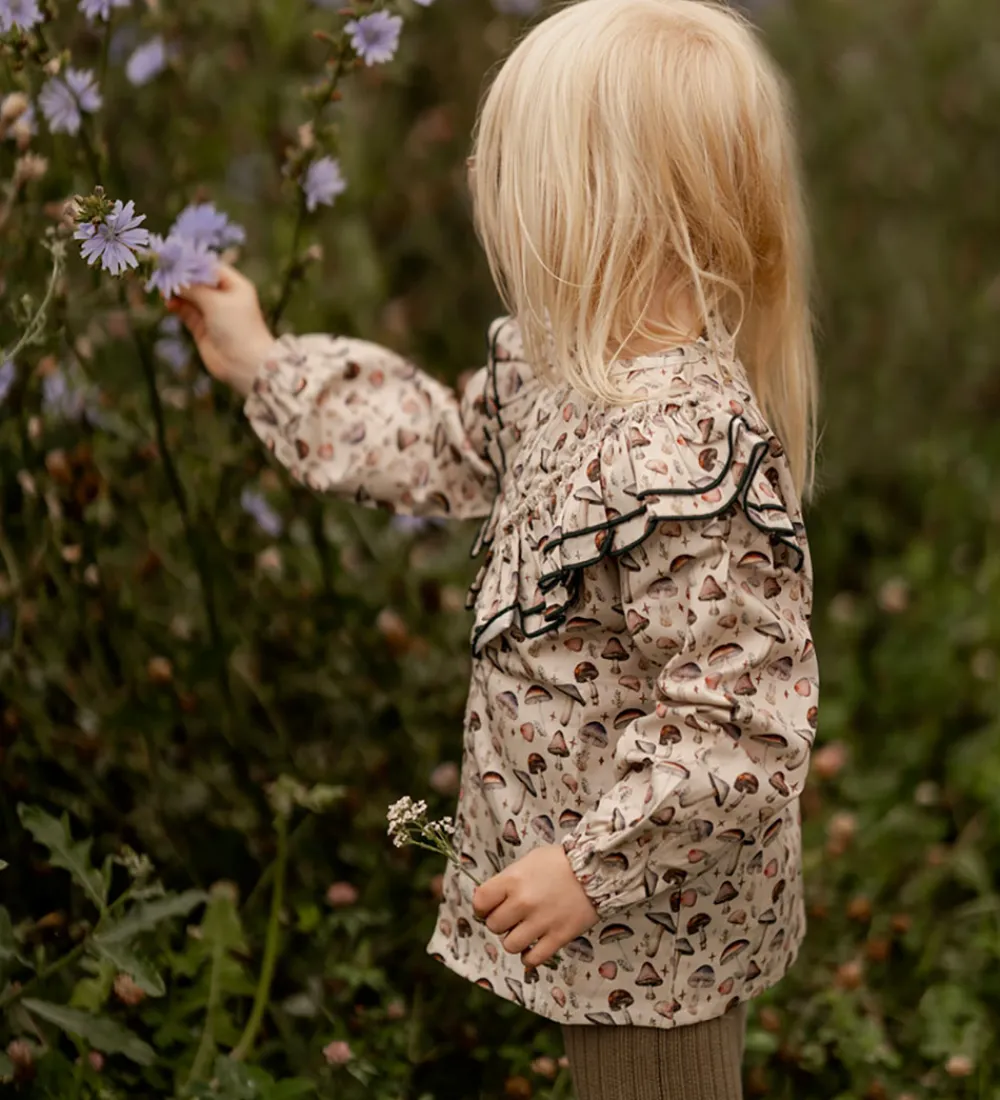 Børn Hanevild Skjorter>Skjorte - Mushroom - Rainy
