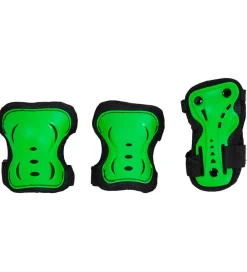 HangUp Rulleskøjter|Rulleskøjter|Beskyttelsessæt - 3-pak - Grøn