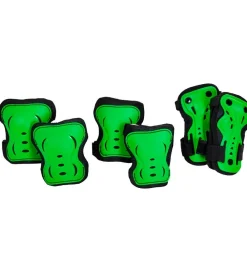 HangUp Rulleskøjter|Rulleskøjter|Beskyttelsessæt - 3-pak - Grøn