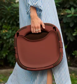 Hannie Højstole|Møbler|Højstol - Transportabel - Mahogany Red