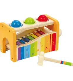 Hape Trælegetøj|Musikinstrumenter|Hammerbænk m. Xylofon