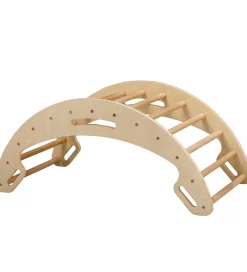 Hemmingsen Kids Motorisk Legetøj|Tumlemøbler|Klatrebue - Luna - 90x45x48 cm - Nature