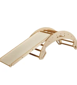 Hemmingsen Kids Motorisk Legetøj|Tumlemøbler|Klatrebue - Luna - 90x45x48 cm - Nature