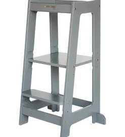 Hemmingsen Kids Stole|Skamler|Læringstårn - Martin - 40x42x86 cm - Grå