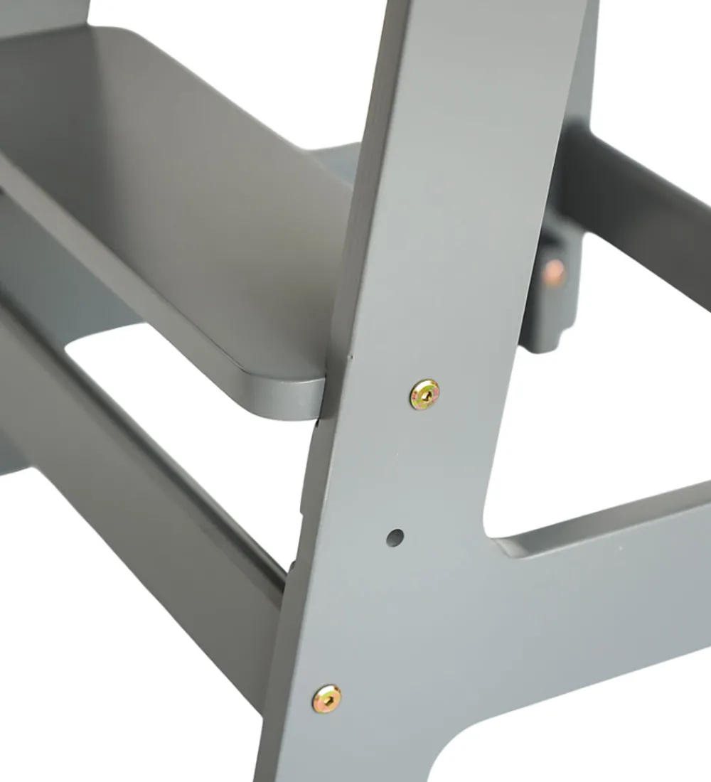 Hemmingsen Kids Stole|Skamler|Læringstårn - Martin - 40x42x86 cm - Grå