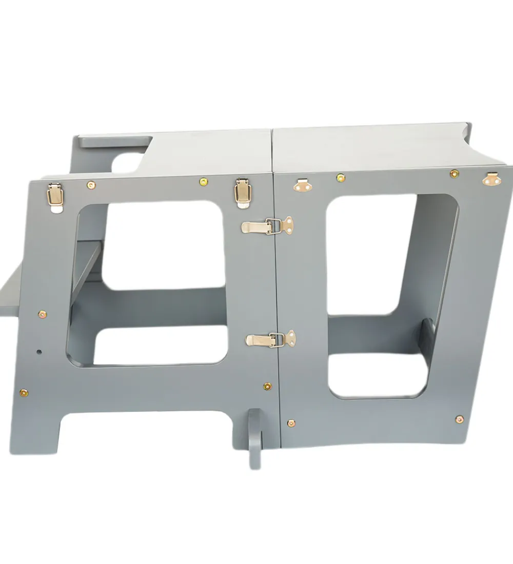 Hemmingsen Kids Stole|Skamler|Læringstårn - Maya Pro - Grå