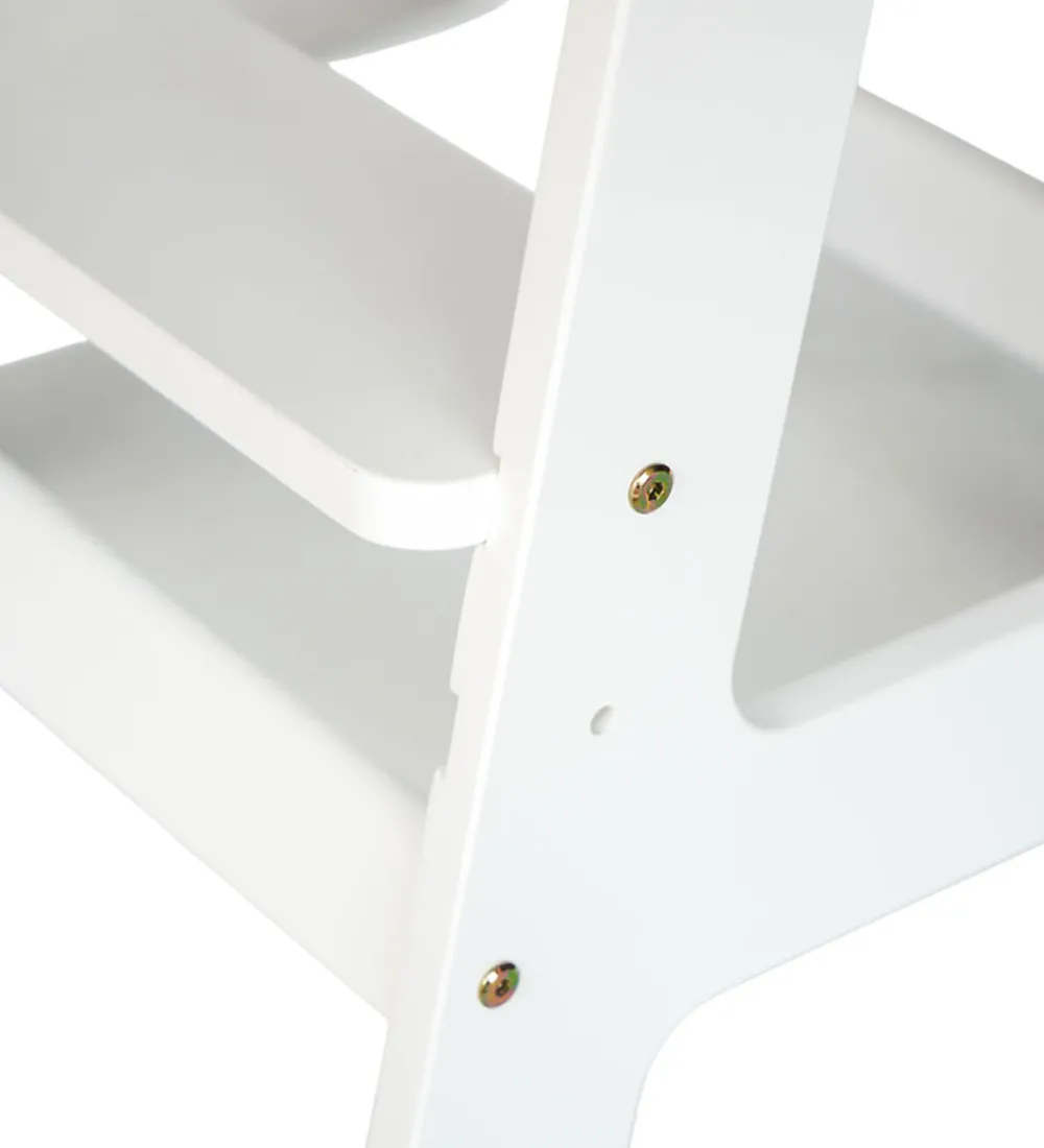 Hemmingsen Kids Stole|Skamler|Læringstårn - Martin - 40x42x86 cm - Hvid