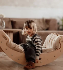 Hemmingsen Kids Madrasser|Luksus Madras - Velour - Luna - 140x60 cm - Beig