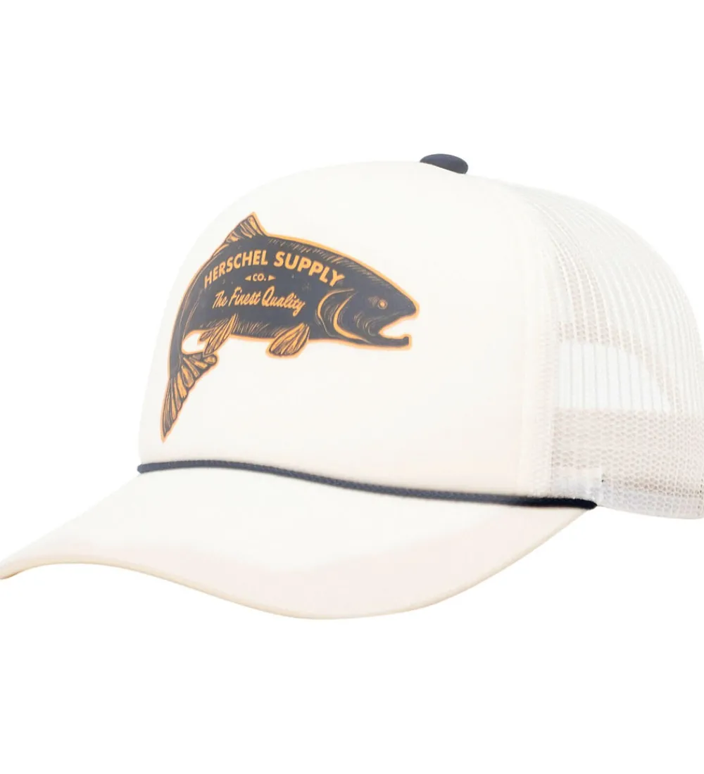 Børn Herschel Kasketter|Kasket - Marina Mesh - Vintage White