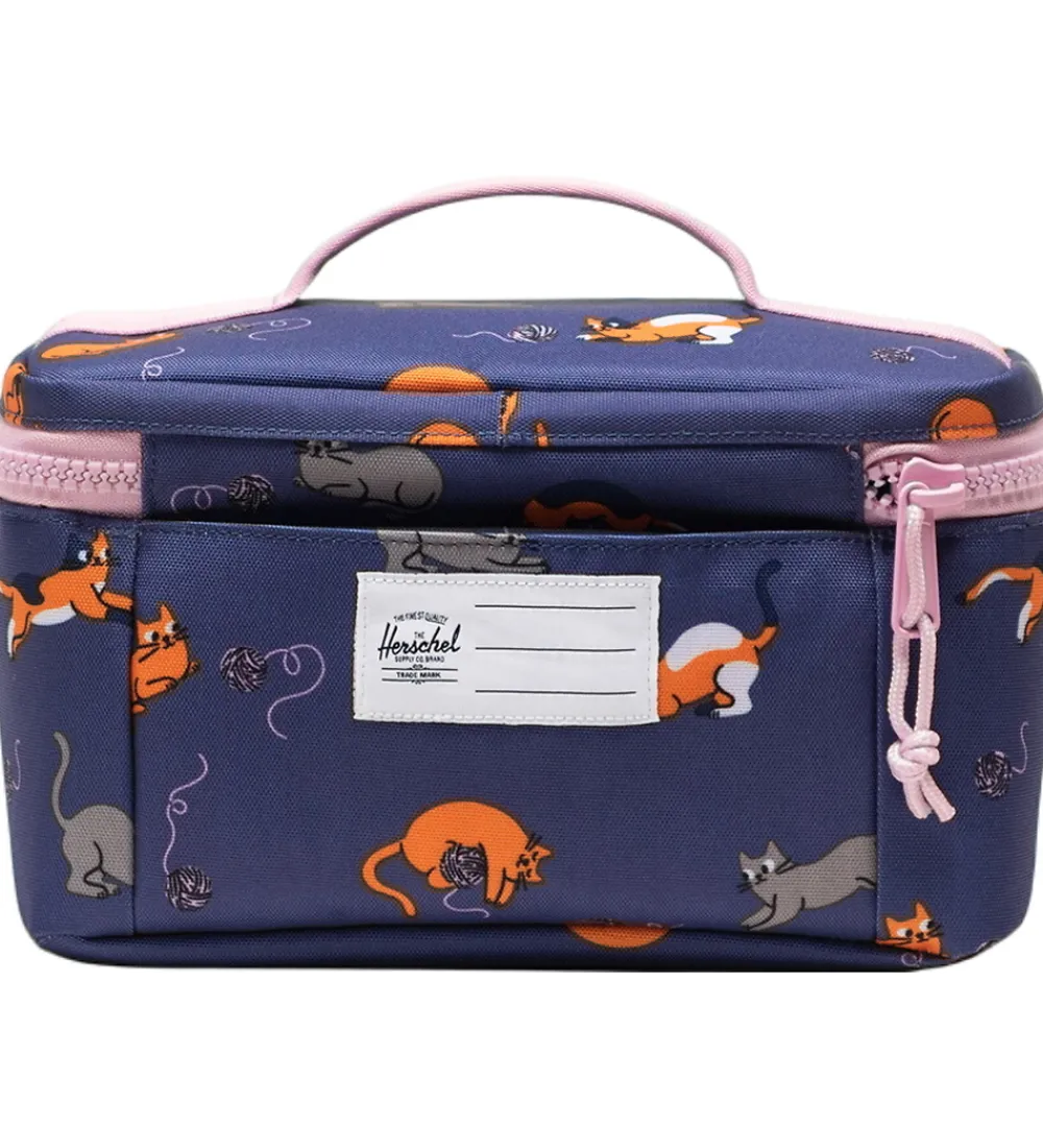 Herschel Køletasker>Køletaske - Heritage - Lunch Box - Playing Cats