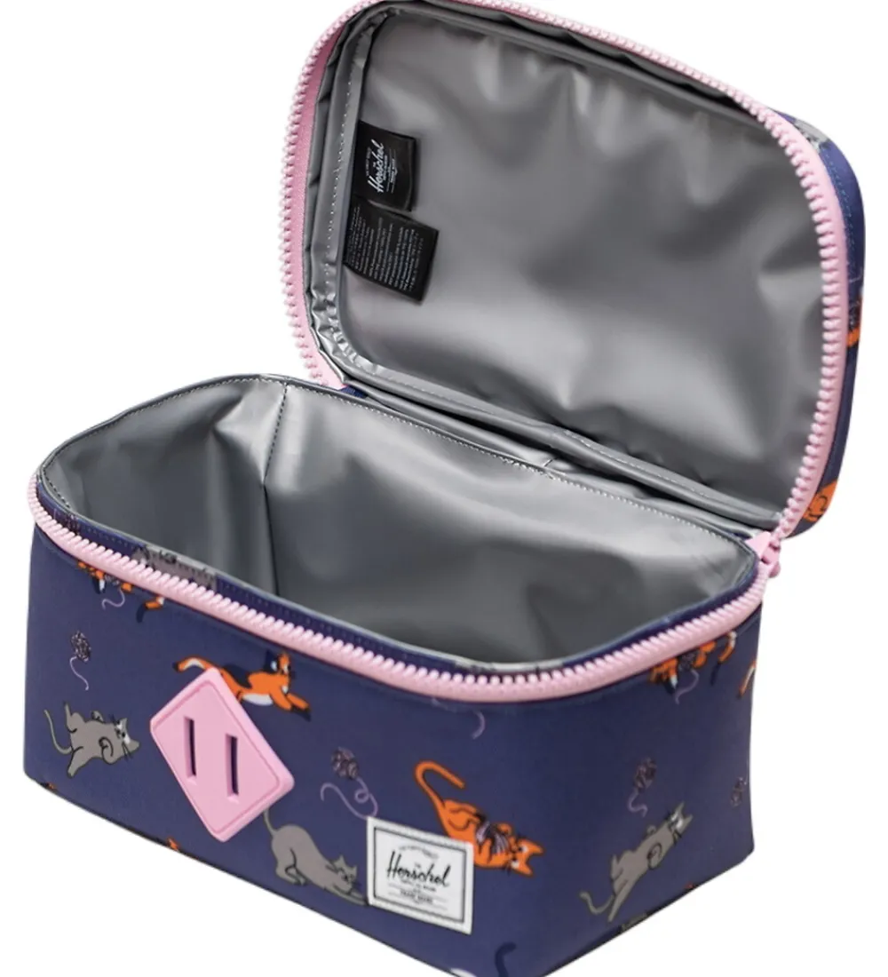 Herschel Køletasker>Køletaske - Heritage - Lunch Box - Playing Cats