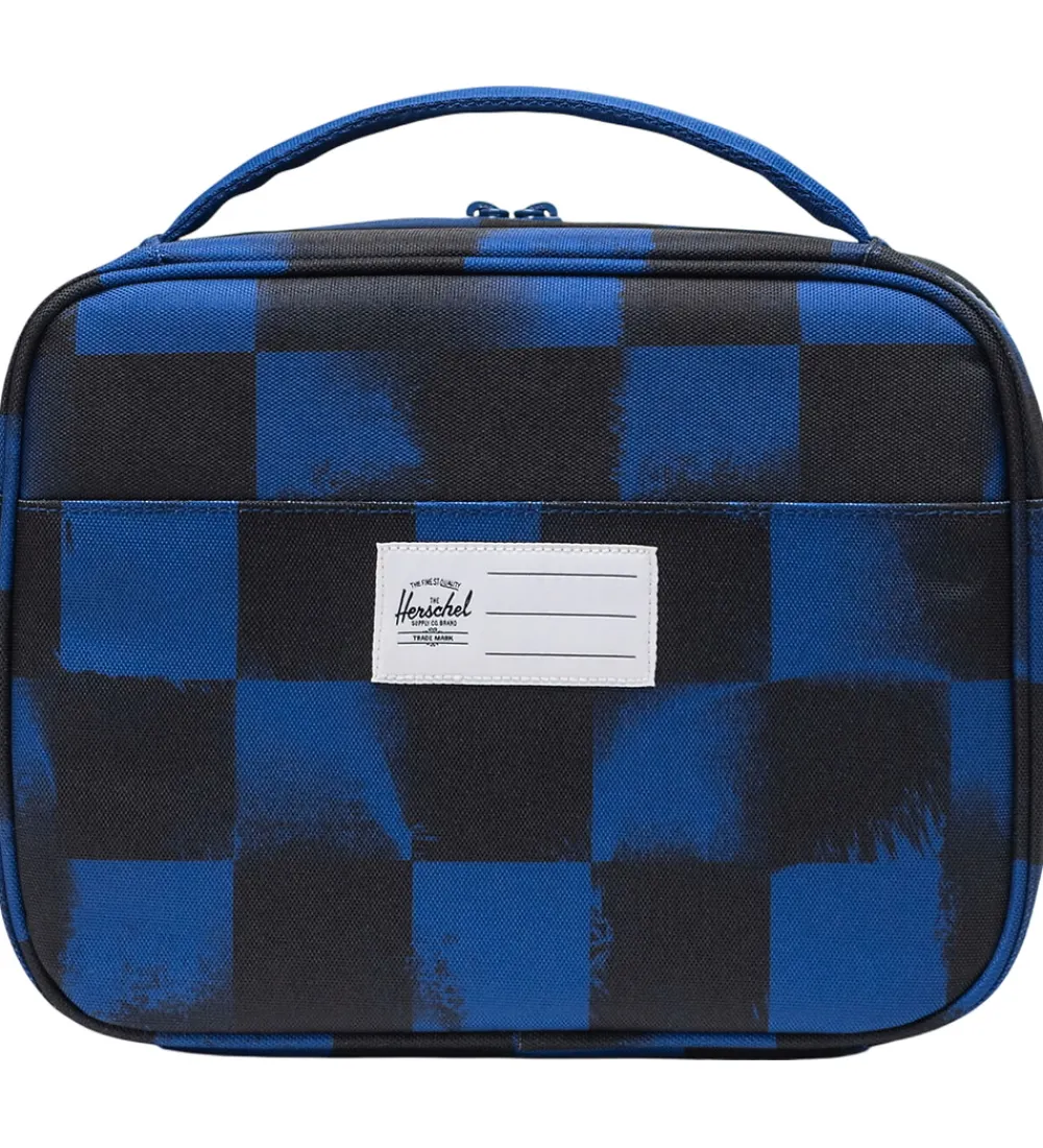 Herschel Køletasker|Køletaske - Pop Quiz - Stencil Checker Sodalite Blue