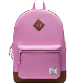 Herschel Rygsække|Rygsæk - Heritage Youth - 26 L - Opera Mauve/Saddle Bro